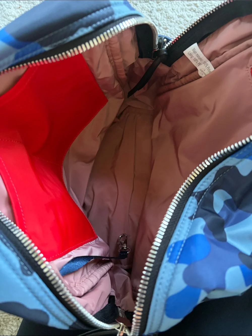 ShortyLove • Blue Camouflage Small Backpack New